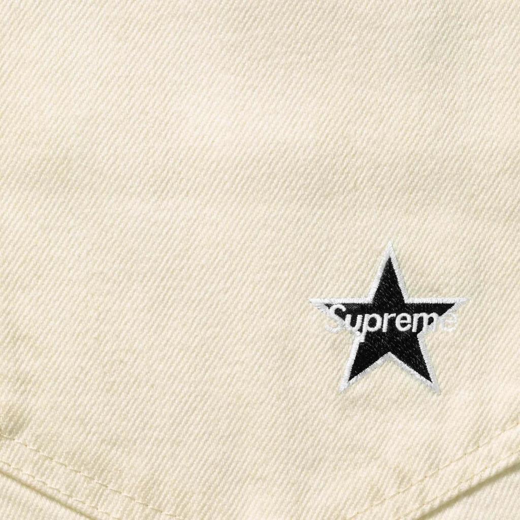 Supreme Distressed Loose Fit Selvedge Jean (26SS) Washed White