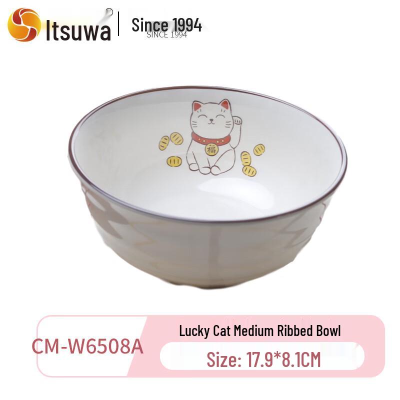WUHE Lucky Cat Tableware Bowl