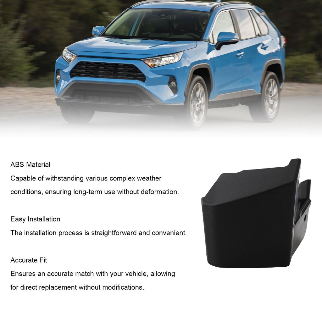 Untere Radlaufverkleidung vorne Fahrerseite 769020R010 Schwarz ABS Ersatz für Toyota RAV4 2019 2023