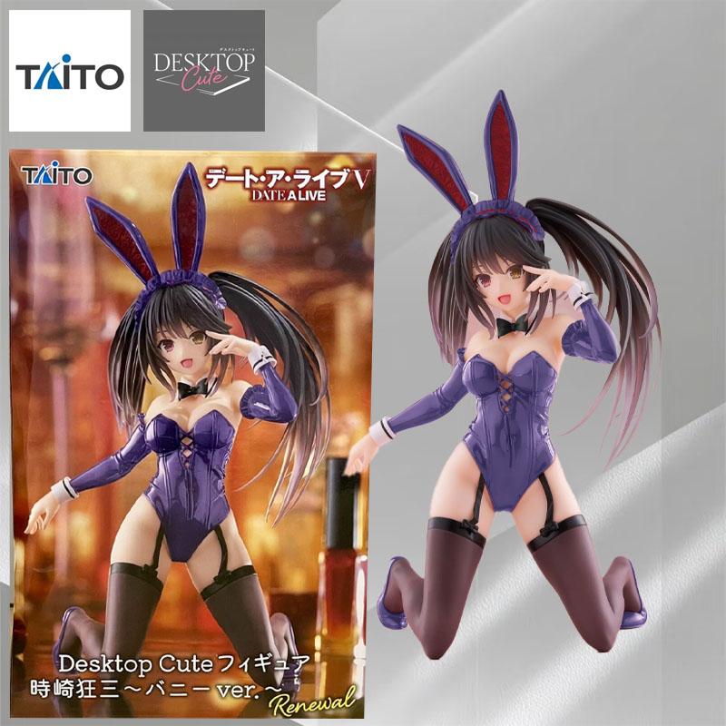 TAiTO Original Box Figure Desktop Cute Date A Live Season 5 Yatogami Tohka Bunny Girl New Outfit Kurumi Tokisaki Prize Figure