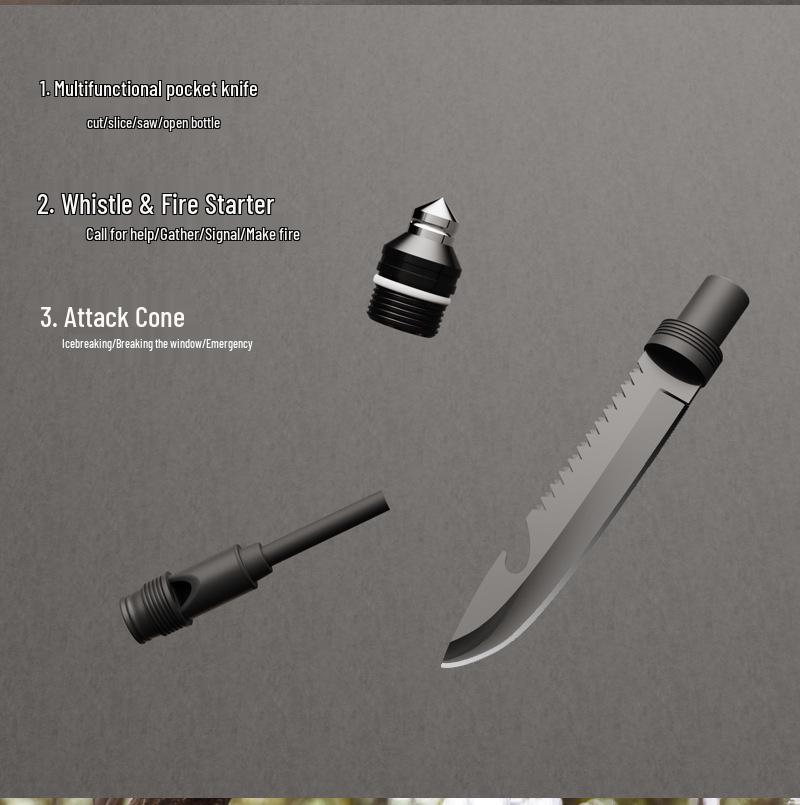 Multifunctional Folding Military Shovel: Outdoor Camping Entrenching Tool