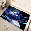 Genshin Impact Cryo Lohen Polearm Print Area Rug - Soft,Washable Non-Slip Indoor Mat,Living Room,Home Office Decorative Rug