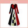 Alice In Wonderland The Red Queen Cosplay Costume With Polyester Fabric For Fantasy Role Play