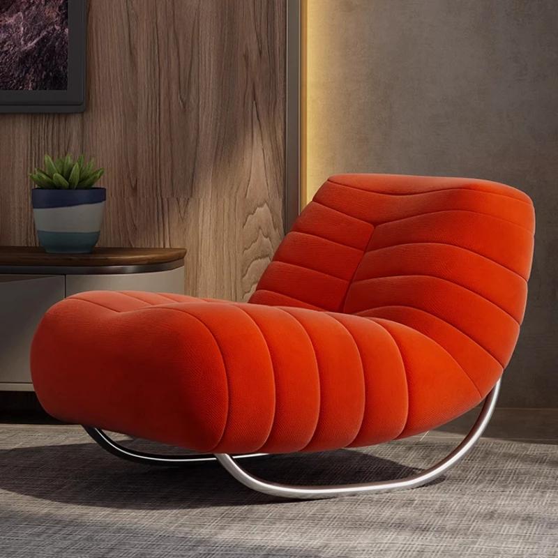 For Sillas reclinables diseño de lujo, tumbonasdiseño moderno nórdico, muebles cómodos  para sala estar