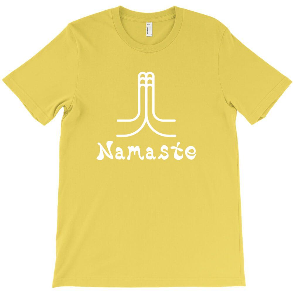 Namaste T-Shirt Druck Für Mann Kurzarm-T-Shirts Vor Baumwoll-Oberteile Kurzarm-T-Shirts Das