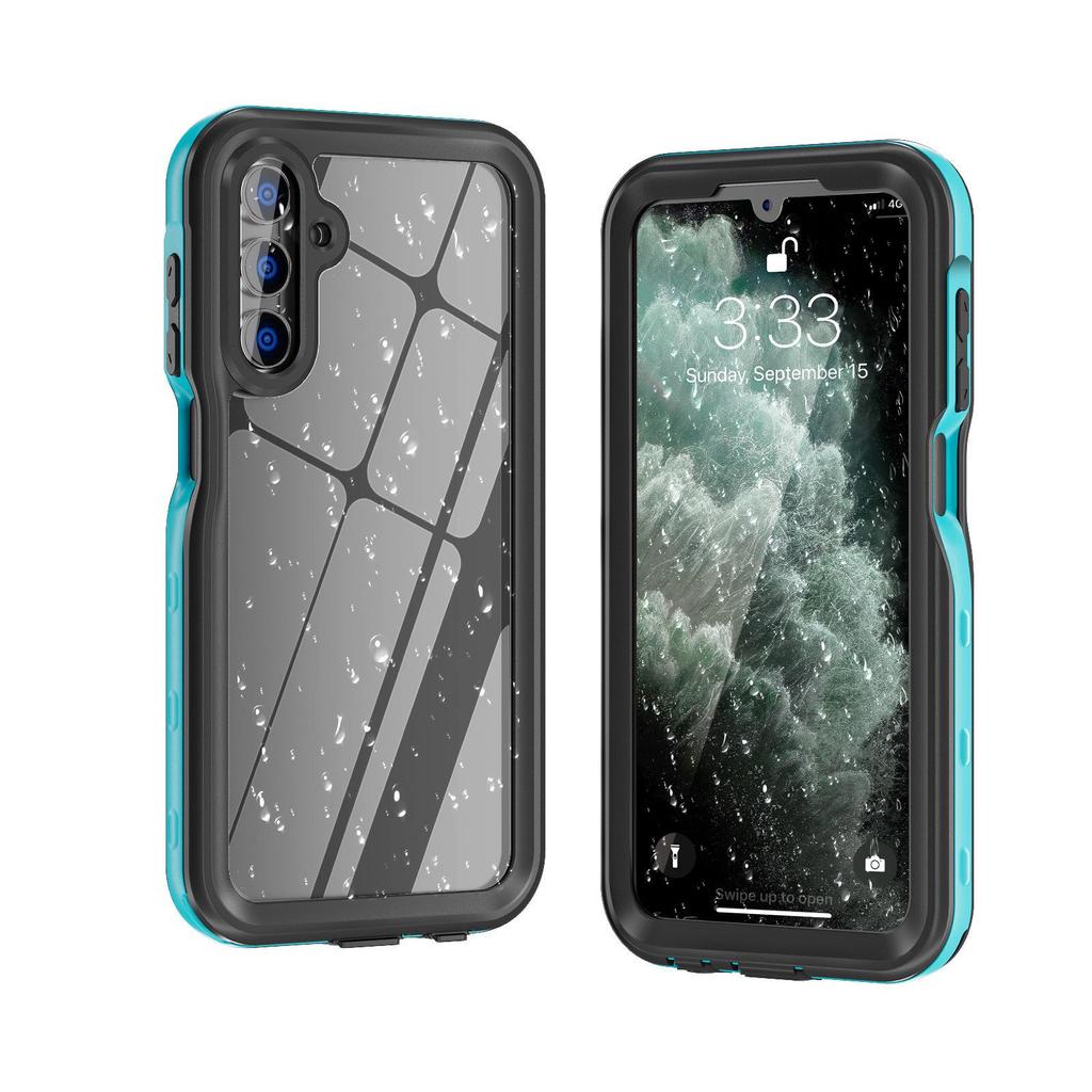Samsung A54/A12/A35 5G Red Pepper Waterproof, Drop-Proof Transparent Phone Case