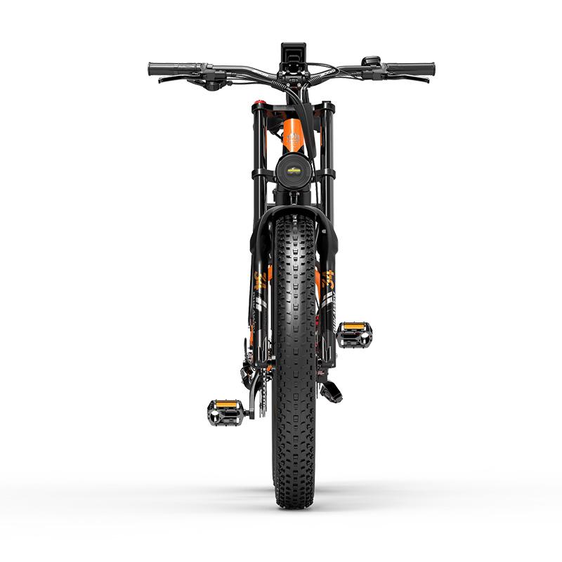 Dukawey Silvertip 8 1000W motor+52V20AH Samsung Battery, 26 * 4.0-inch Tires, Color Display, Mountain Off-road Electric Bicycle