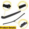 Rear Windshield Back Wiper Arm Blade Set Fits for 2007-2013 BMW E70 X5