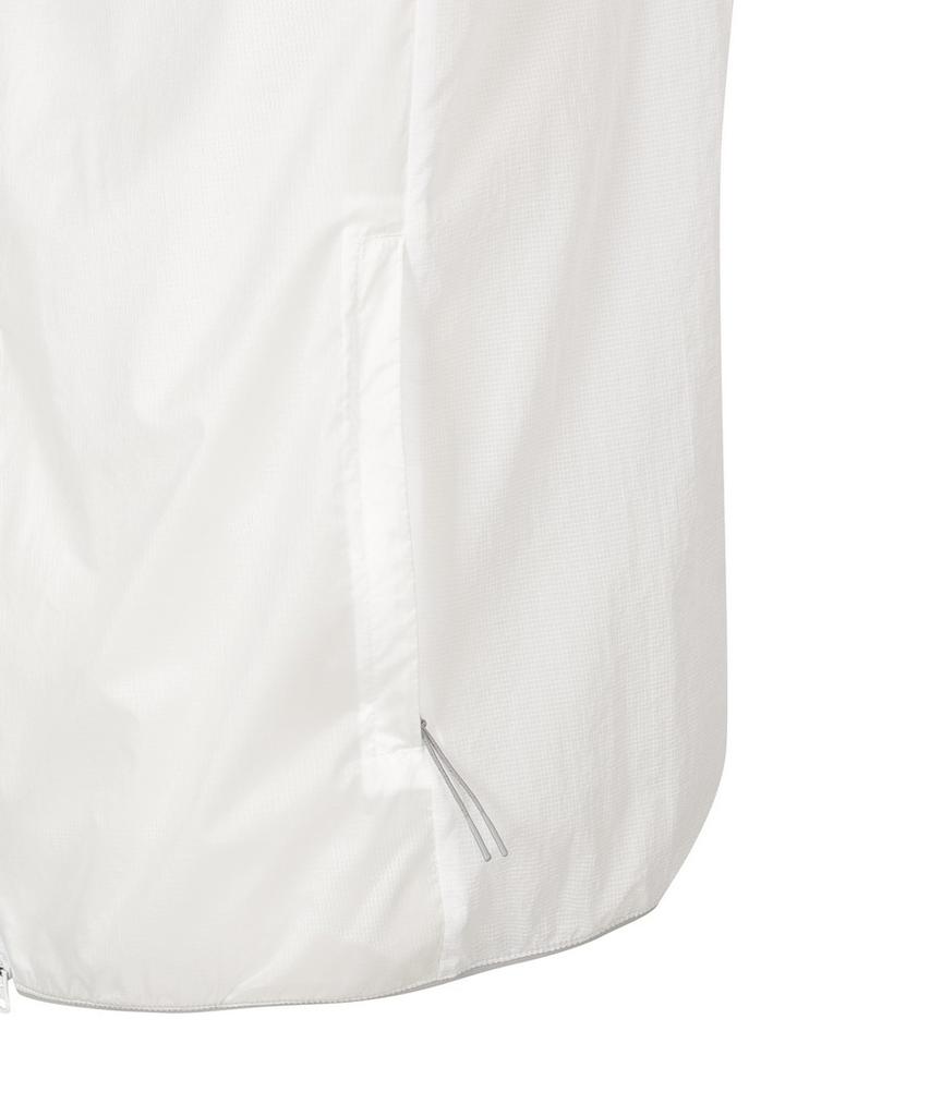 Discovery Expedition Men'S Ultralight Windbreaker Hooded Jacket (White)