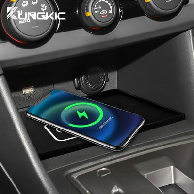 Car 15W Wireless Charger For Subaru XV Impreza 2018- Phone Charging Board Decoration Central Control Phone Holder
