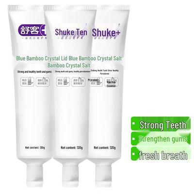 Shuke Green Bamboo Crystal Salt Toothpaste Triple Pack