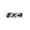 3D Letters Emblem Badge Car Rear Trunk Logo Sticker for BMW iX I3 I4 I7 iX3 iX4 iX7 Glossy Black Accessories
