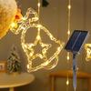 Snowflake Christmas Curtain String Lights