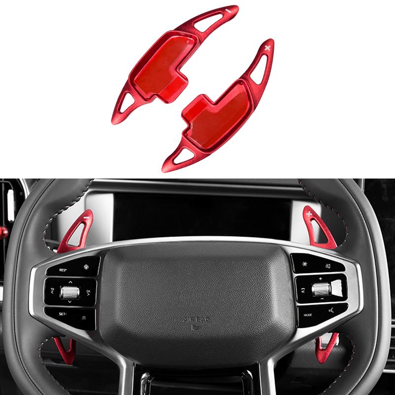 For Jetour Traveller T2  2024 2025 Car Accessories Aluminum Alloy Steering Wheel Dsg Paddle Shifters Extension 2pcs