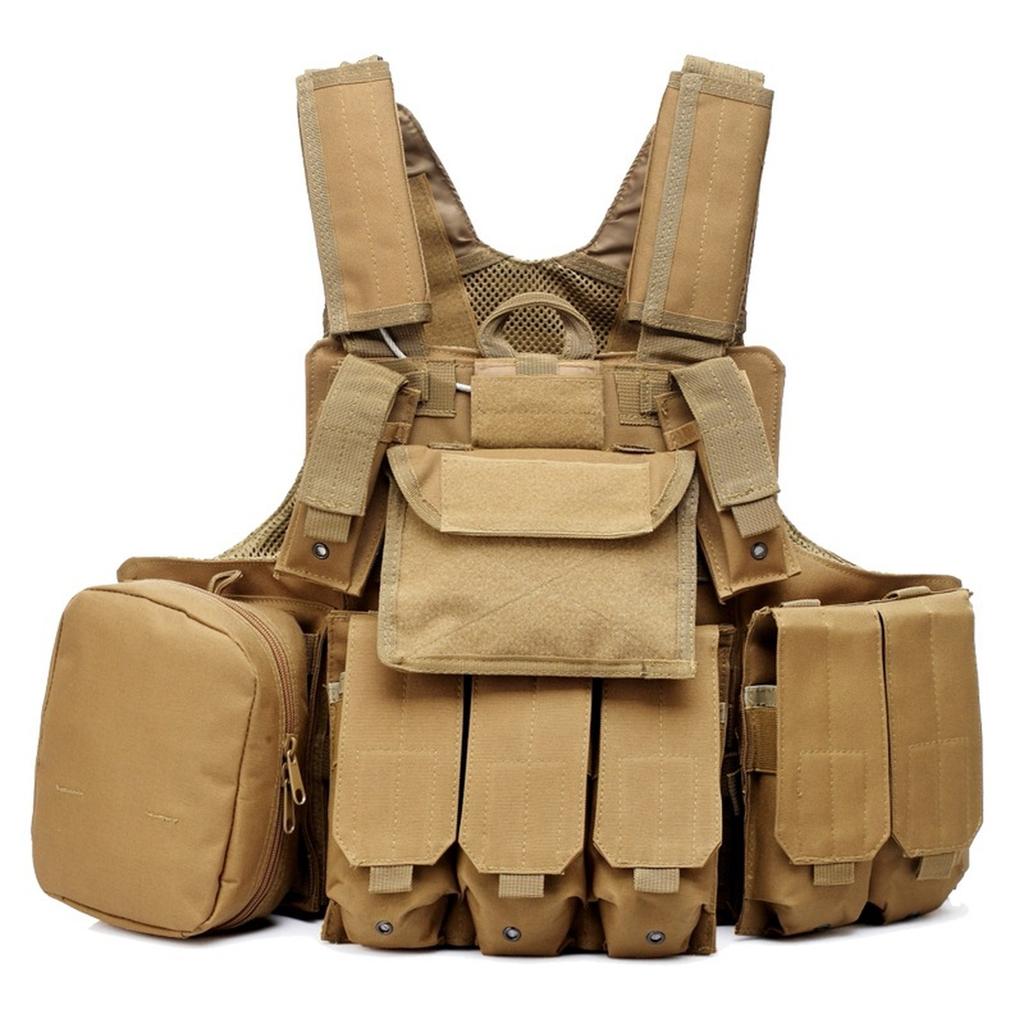 Airsoft Weste Molle Plattenträger Weste Outdoor-Bekleidung Jagd Paintball Weste