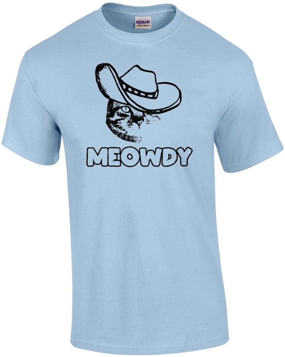 

Meowdy - Cowboy Cat T-Shirt 2XL