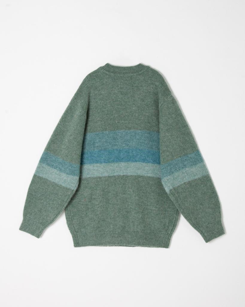 MATISSE THE CURATOR Mohair Block Knit Green