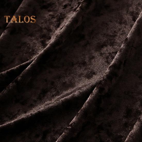 Dámská sukně s rybím ocasem elastická sukně s vysokým pasem do poloviny lýtek, jednobarevná, sametová sukně s velkým lemem na denní nošení