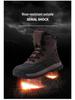 Men's 2025 Winter High-Top Plush Hiking Shoes: Non-Slip, Waterproof, Warm Cotton Footwear for Outdoors