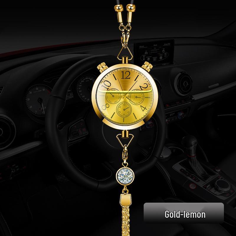 Hanging Car Air Freshener Pendant - Essential Oil Aromatherapy Deodorizer with Long-lasting Light Fragrance for Car Interior Decoration
