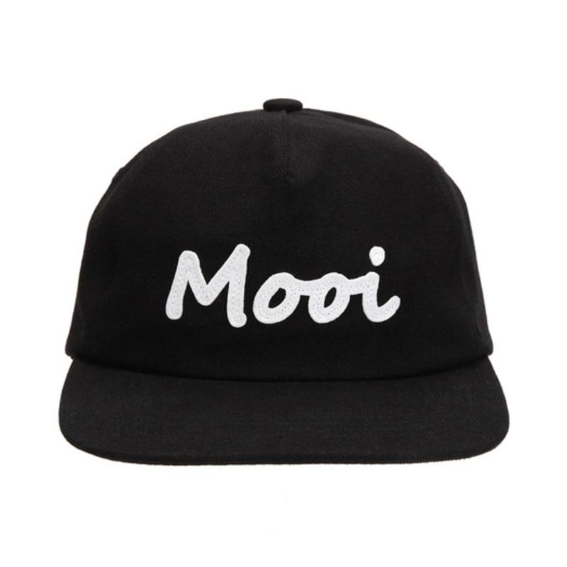 MooiHead Mooi Applique Pig Bio Ball Cap_Black