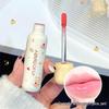 JOJO DIARY Puderquaste Bär Lipgloss: Klarer, praller, niedrig pigmentierter Glanz für natürliche, studentenfreundliche Lippen