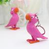 LED Illuminated Parrot Keychain With Animal Sound Effects And Compact Design Unique Key Rings Accessory