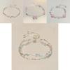 Fashion Floral Alloy Bracelets With Moon Charm For Women And Men