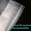 20pcs Transparent Waterproof Reusable Envelope Folder with Buttons, A4 Size, Thickened Plastic Material for School Office Suppli