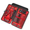 23pcs Nail Clippers Pedicure Kit Stainless Steel Professional Portable Multifunctional Grooming
