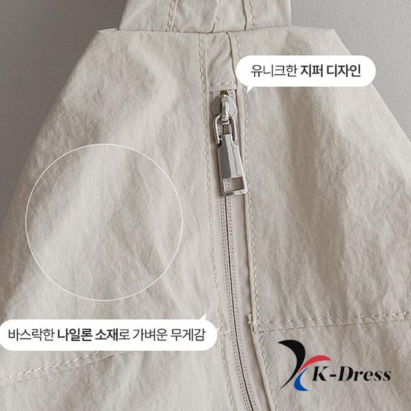 

Нейлоновый рюкзак с карманами на молнии и складками (3 цвета)