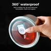 3/2/1Pcs 410 Stainless Steel Food Container Fresh Keeping Box With Sealed Lid Fridge Food Storage Box Lunch Bento Box Bowl