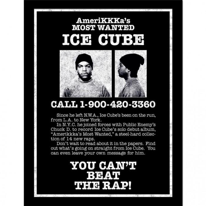 Ice Cube Most Wanted Framed Poster