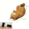 Cat Phone Holder Cute Cartoon Resin Animal Cell Phone Stand Compatible with All Smartphones for Office Home Gifts for Cat Lovers