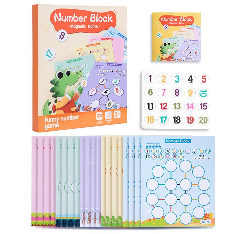 Magnetic Number Block Puzzle For Early Math Learning And Parentchild Interaction