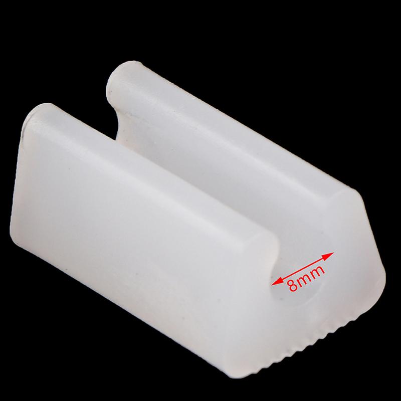 10Pcs U Shaped Non-Slip Chair Leg Pad Anti-Front Tilt Glides Bumper Damper Stool Useful Chair Leg Tube Caps Floor Protector