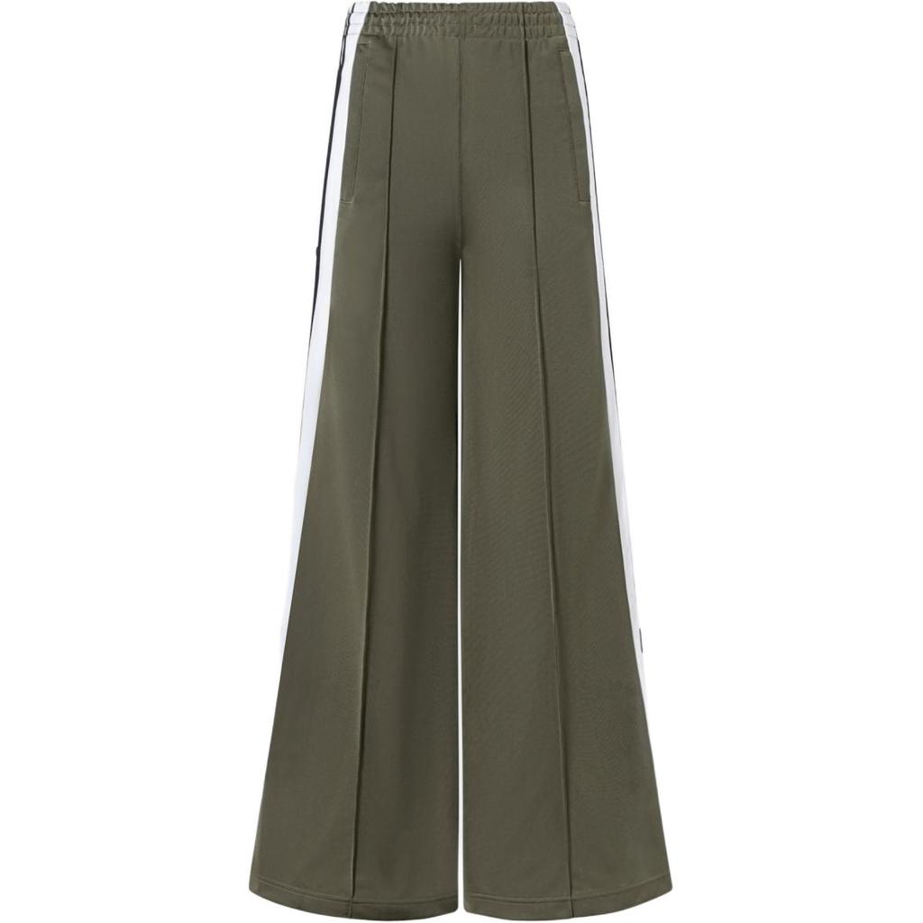 Adidas Originals Adicolor Ss24 Adilenium Oversized Adibreak Pants, Women's Loose Retro Side Snap Button Spliced Knit Sports Bottoms JM9272