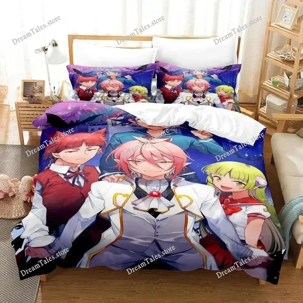 Welcome To Demon School! Iruma-kun Bedding Set Single Twin Full Queen King Size Bed Set Adult Kid Bedroom Home Duvet Cover Sets7
