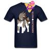 Cute American Akita Dog TShirt 100 Cotton ONeck Summer Short Sleeve Casual Mens Tshirt Size S3XL