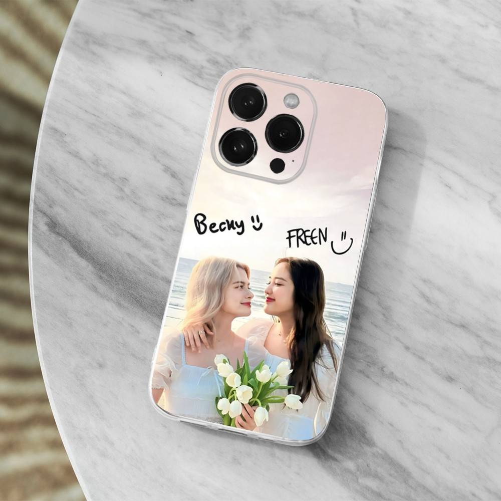 Pink Theory F-Freen B-Becky Phone Case For iPhone 16,15,14,13,12,11 Pro,Max,Plus,X,XS,XR,SE,Mini Transparent Soft Cover