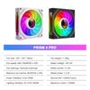 5 Computer Case Fans 120mm ARGB 12V 4Pin PWM Cooling Fan 5V 3PIN Infinite Mirror Light Effect CPU Cooling Fan