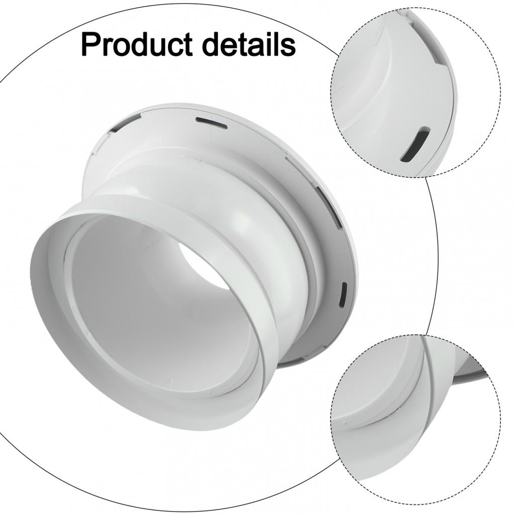ABS Material 360° Rotating Jet Vents ABS Air Conditioning Vents Air Circulation