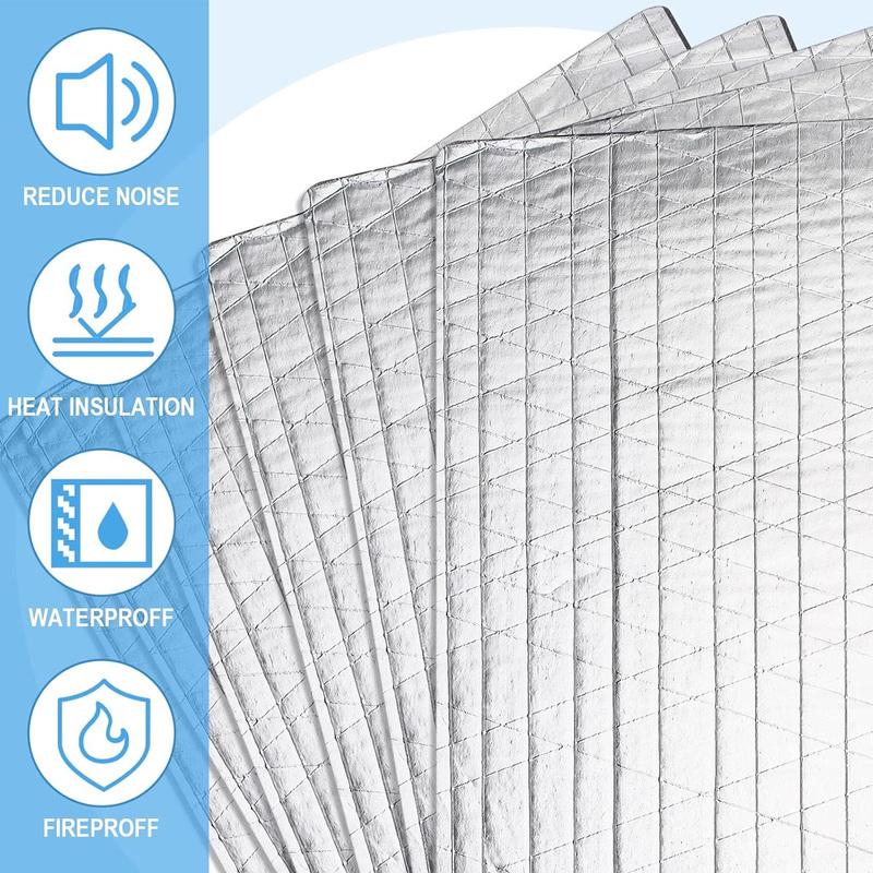 Yitong Car Sound Deadening Mat Aluminum Foil Heat ulation Pad Noise Deadener Foam Sheet for Auto Door Hood Trunk Floor Roof