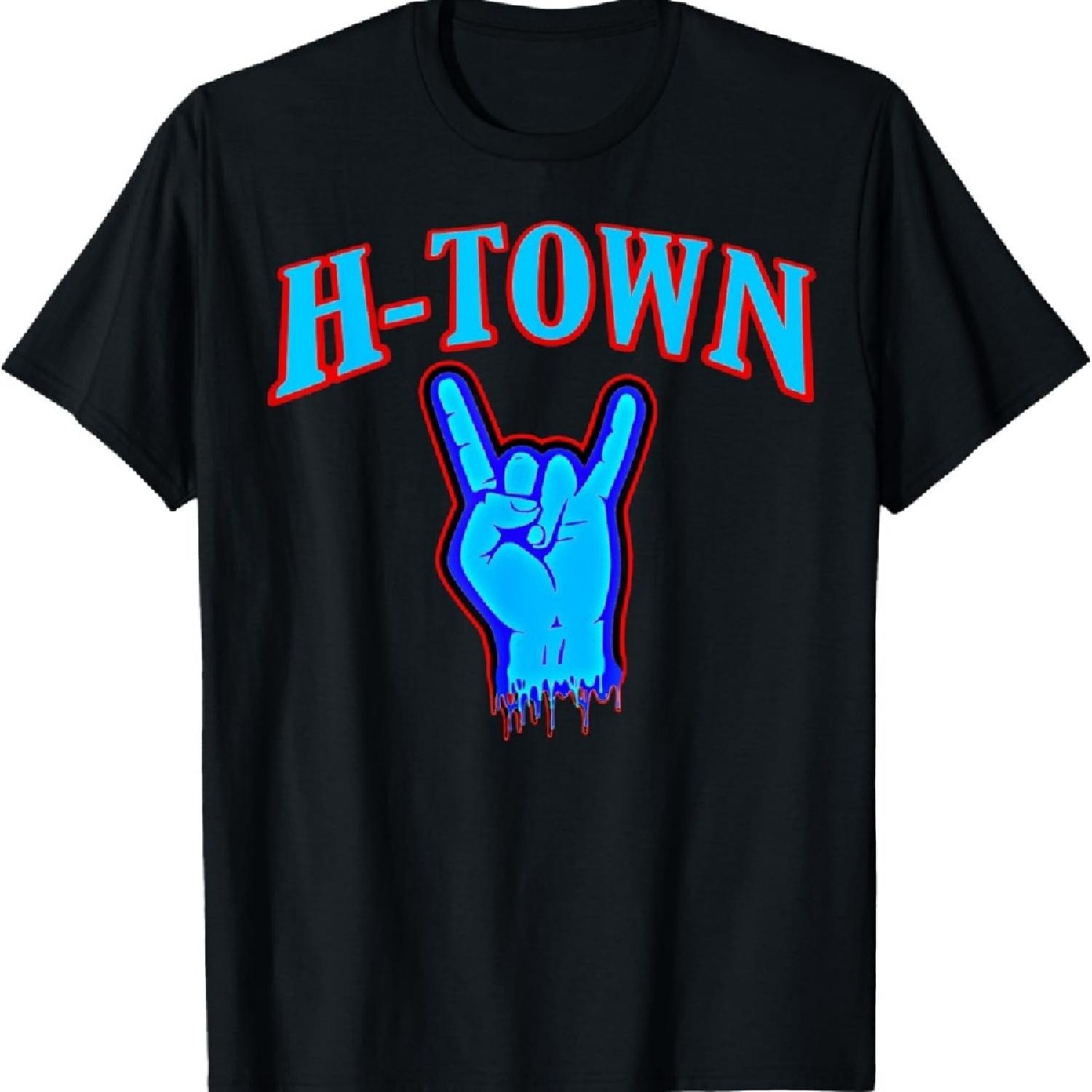 

Classic Houston H-Town Hand Sign For Sport Fans Of Houston T-Shirt S