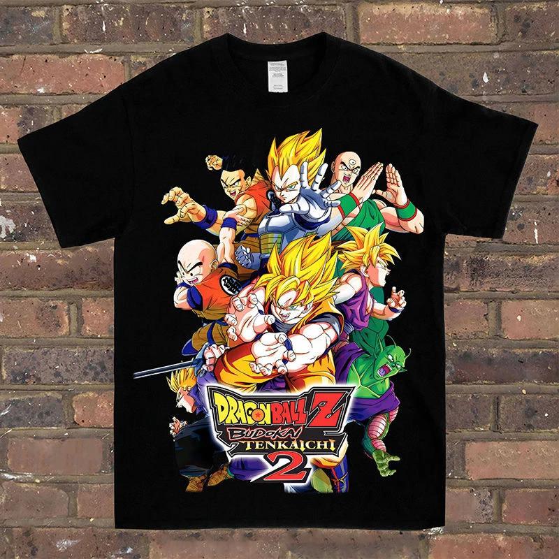 

Dragonball Z Косплей Аниме Манга Футболка Майка Хлопок M