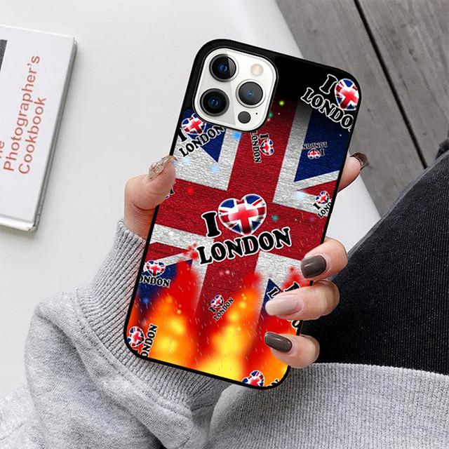 London Bus England Big Ben Phone Case For iPhone 17 Air 16 15 14 13 12 11 Pro Max Plus Max Cover Shell coque
