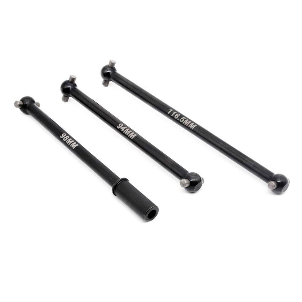 3Pcs RC Truck Centre Drive Shaft Durable Steel Stable Accurate Size RC Car Drive Shaft for ZD Racing MX 07 4WD 1 7 Truck