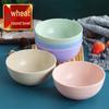 Nordic Wheat Straw Bowl - Versatile for Home, Cereal, Instant Noodles, or Office Meals. Creative Gift Idea. Large Size.