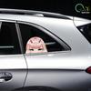 Kasi Car Sticker  Cartoon Japanese Cute Girl Animation Anime Auto Body Motorcycle Bumper Reflective Decal
