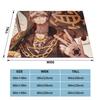 Trafalgar Law Fluffy and Stylish Flannel Warm and Blanket, Blanket, All-Season Washable, Cute, 80"x60"